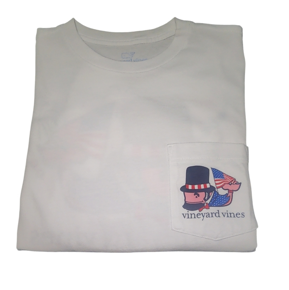NWOT Vineyard Vines 4th of July Short Sleeve Shirt, Men's XS - Picture 2 of 7